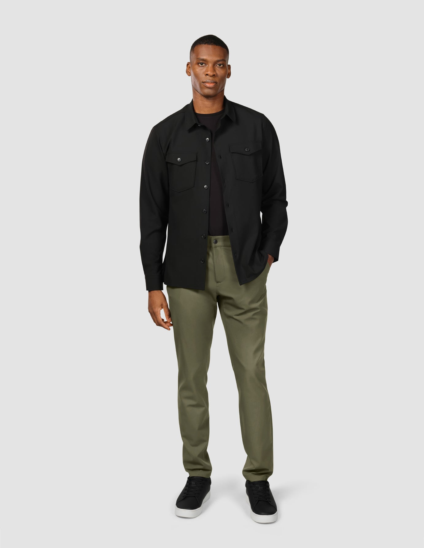 Essential Pants Slim Clover Green